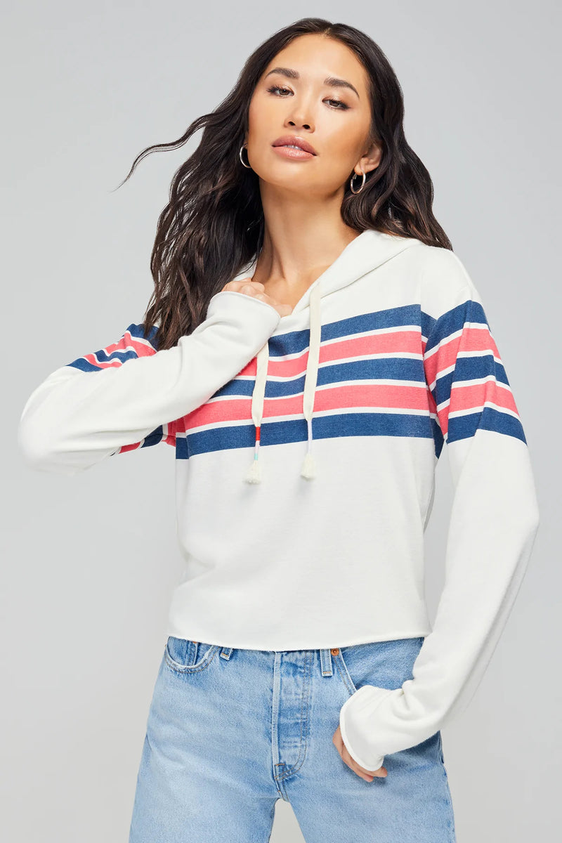 NAUTICAL STRIPES IVY HOODIE Shop Leaven