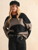 ABSTRACT PATTERN SWEATER TOP