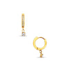 ALESSIA HUGGIE HOOP EARRING