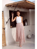 ALMA TULLE SKIRT WITH RUFFLES & RUFFLES