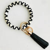 BOHO BANGLE KEY CHAIN - BLACK & WHITE