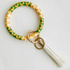 BOHO BANGLE KEY CHAIN - ORANGE CREAMSICLE