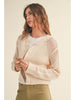 CROCHET KNITTED BUTTONDOWN CARDIGAN