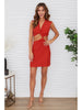 CUT OUT MINI DRESS