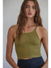 KNOCK OUT SEAMLESS HALTER TOP
