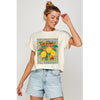 LA DOLCE VITA VINTAGE GRAPHIC CROP TOP