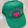 PICKLE BALLER GREEN TRUCKER HAT