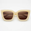 PORTOFINO ACETATE OVERSIZED CAT EYE SUNGLASSES