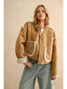 SHERPA & SUEDE REVERSIBLE JACKET