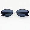SOHO OVAL SUNGLASSES - BLACK