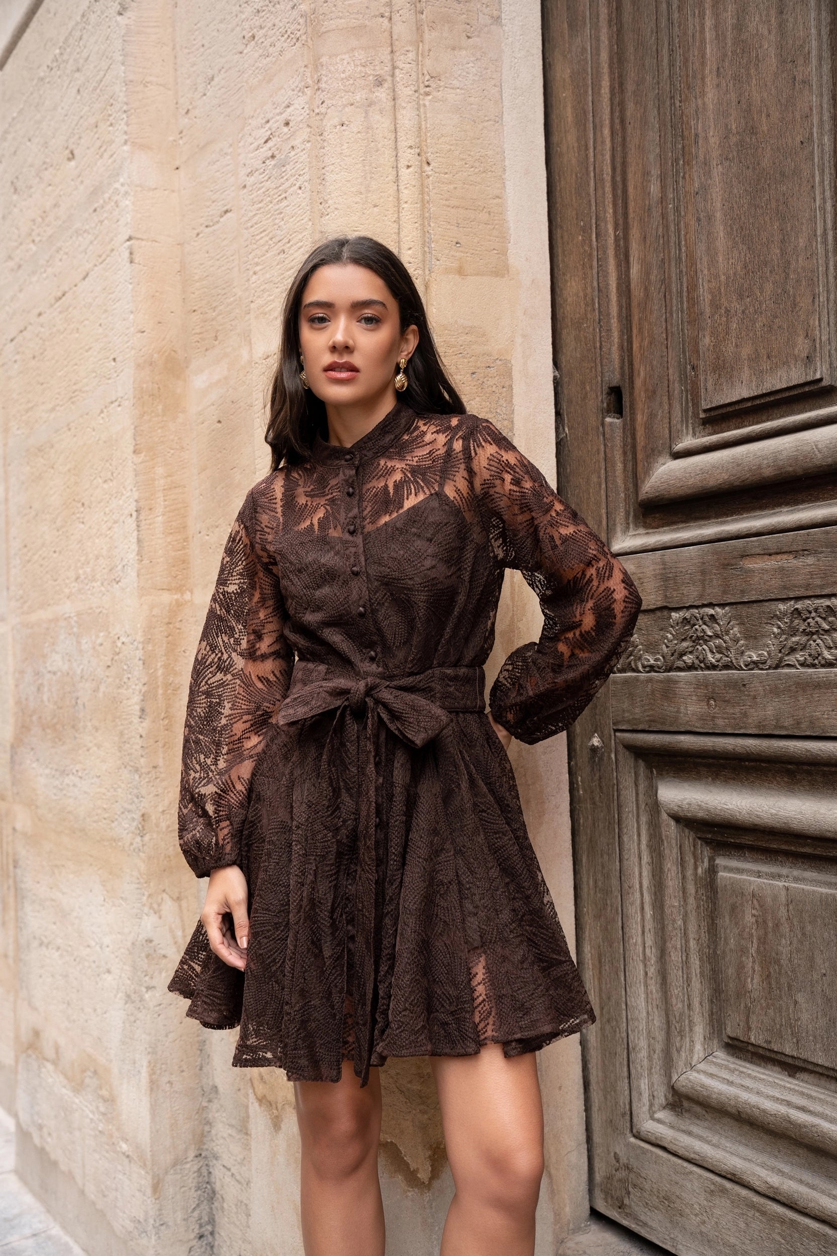SONIA SKATER LACE DRESS Shop Leaven SONIA SKATER LACE DRESS Shop Leaven