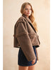 SUEDE SHERPA REVERSIBLE JACKET