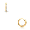 TINSLEY HUGGIE EARRINGS