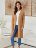 VISCOSE MID LENGTH CABLE KNIT CARDIGAN
