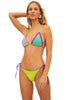 WINONA TOP - TECHNICOLOR RAYS