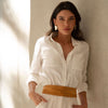 WRAP BELT - HONEY SUEDE