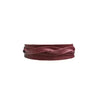 WRAP BELT - MALBEC