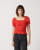 ALANA SMOCKING TOP