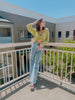 BAILEY TWIST KNIT TOP - PISTACHIO