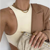 Candice Round Snake Chain Necklace