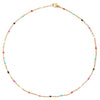 GWEN DAINTY RESIN BEADED NECKLACE