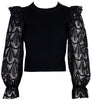 HALLIE LACE SWEATER