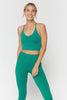 ICON T-BLACK SPORTS BRA - VERDE