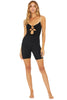 LESLIE ONE PIECE BLACK & GOLD