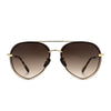 Lenox - Gold + Sea Tortoise Sunglasses