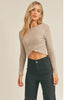 ONE LAST KISS SURPLICE TOP