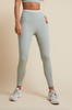 RISE POCKET LEGGING - ROSEMARY