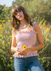 Smocked Tank - Blush
