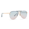 Tahoe Gold Blue Lavender Flash Sunglasses