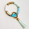 Tube Bracelet Bangle Keychain | Ocean